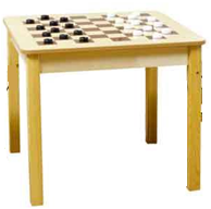 Стол Шахматный, размер 450*450*480 мм