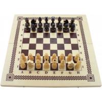 Шахматы-шашки-нарды деревянные