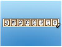 Стенд-лента интерактивная Великие путешественники и ученые-географы, для детей с ОВЗ