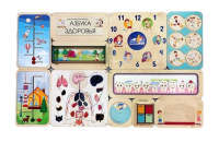 «Азбука здоровья» - Дидактическая настенная панель