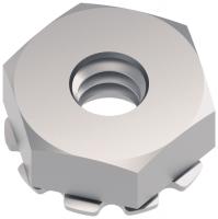 ЗУБЧАТАЯ ГАЙКА (УПАКОВКА ИЗ 100 ШТ.)