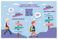 Стенд "Выбери свой проект"